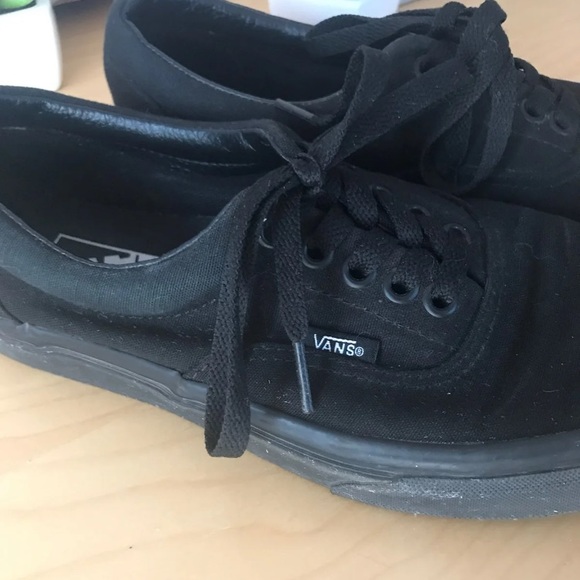 SOLD All Black Vans - Picture 3 of 5
